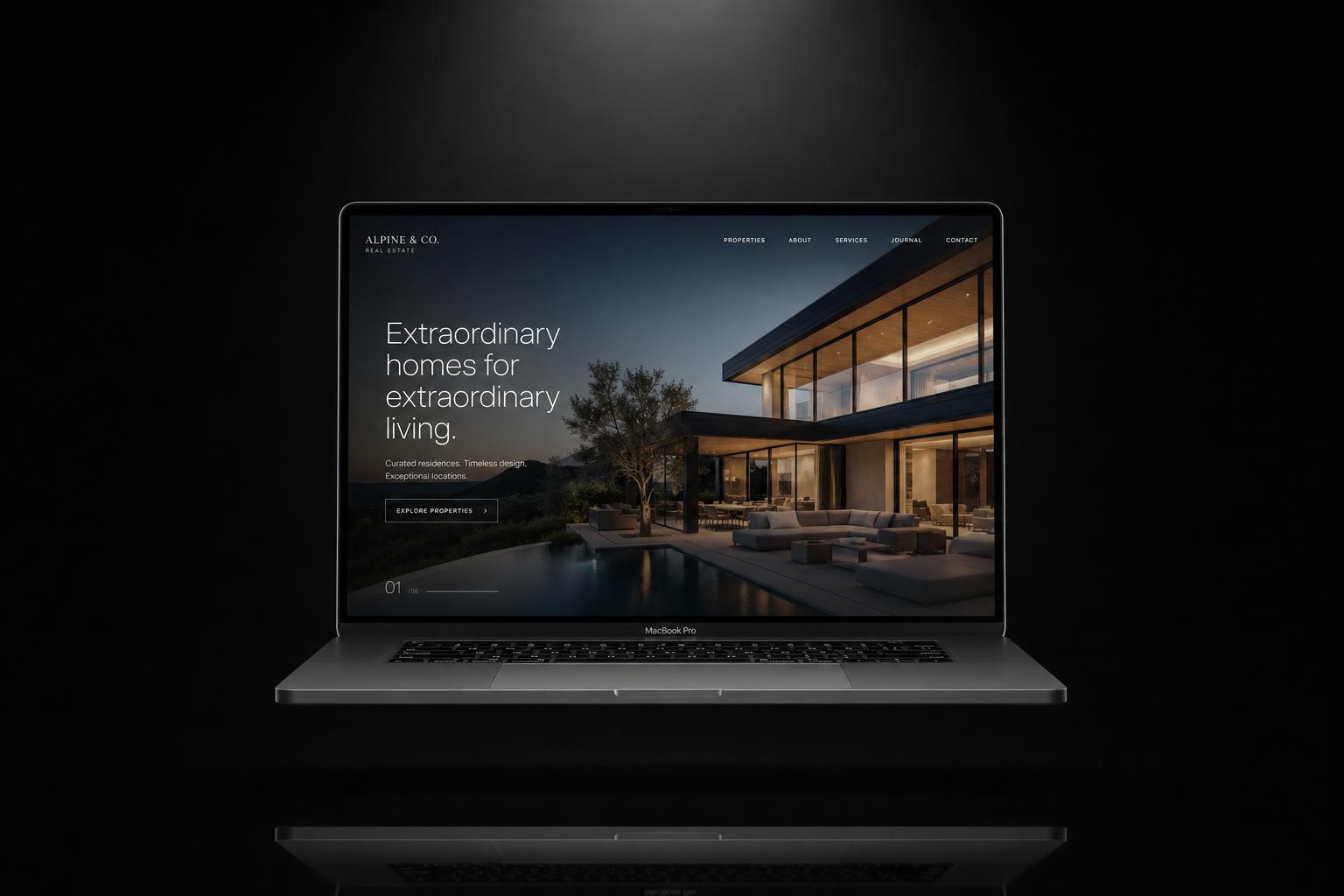 Alpine & Co. — Real Estate website by PrimedWeb